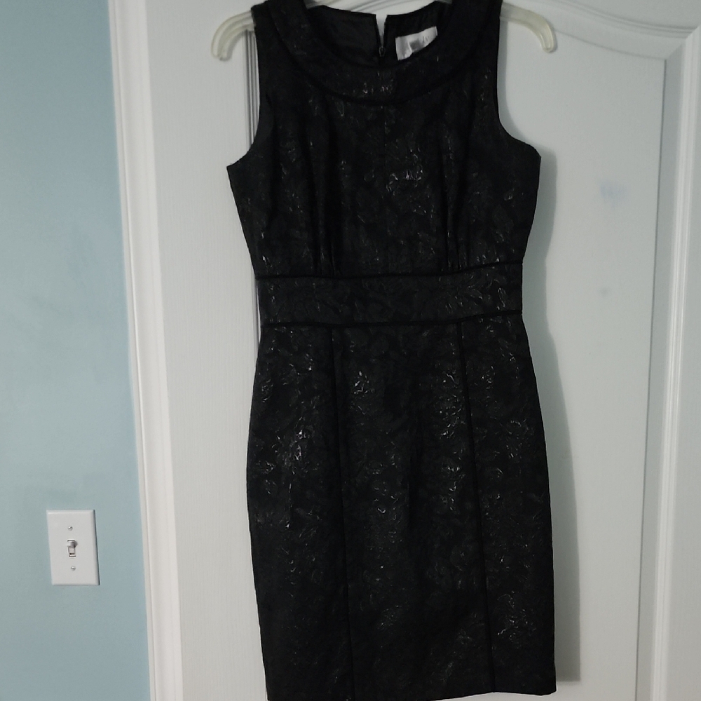 Waverly Black Sleeveless Mini Dress